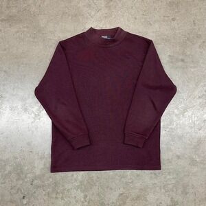 Polo Ralph Lauren Burgundy Crewneck Sweatshirt Vintage Fit Men's L